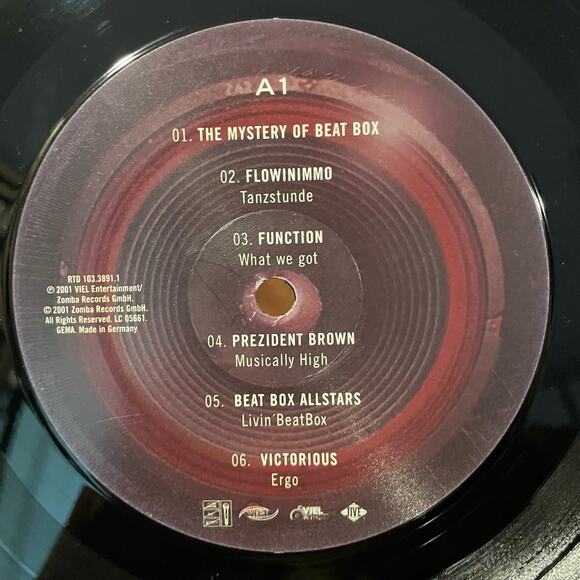 The Mystery Of Beatboxing Vol. 1 2xLP german hip hop y2k rap - Picture 3 of 6